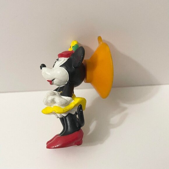 Vtg 1984 Minnie Mouse Bully Suction Cup Figure Disney Toy - Picture 6 of 16